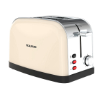 taurus Toaster Kahepesaline Vintage Kreemjas