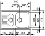Franke EFN651-78 (101.0035.407)