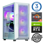 INTOP Ryzen 5 3600, 16 GB, 250 SSD, M.2 NVMe, RTX 3050, 6 GB, ilma OS-ta