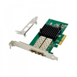 MicroConnect Network Card PCIe x4 I350-F2 Dual- 1GbE SFP