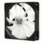 Scythe SU1225FD12MR-RHP arvutis jahutusssteem Universaalne Ventilaator 12 cm Must, Valge 1 tk