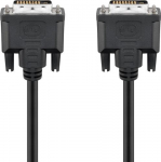 Goobay 50851 DVI kaabel 2 m DVI-D must