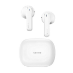 USAMS Bluetooth 5.0 TWS SM seeria juhtmevabad krvaklapid valge/valge BHUSM01 (US-SM001)