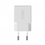 SBS PD reisilaadija UltraSlim 30W USB-C GaN valge
