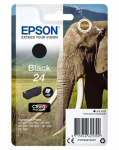 EPSON Elephant Singlepack Black 24 Claria Photo HD Tint