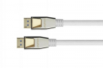 Alcasa DP20-PY020W HDMI kaabel 2 m HDMI A-tp (Standard) Valge
