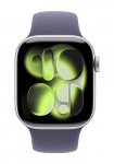 APPLE Sarja 11 GPS + Mobiilne Hbe-Alumiinium, Lillakas Treeningurukas M/L, MFCR4ZR/A, 46 mm