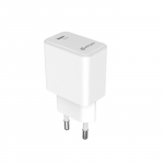 eSTUFF USB-C Charger EU PD 20W. 1 x USB-C. White