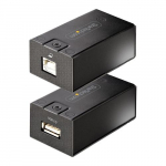 StarTech.com 150m (492ft) USB 2.0 eestekivitaja Cat5e/Cat6 Ethernet kabeli kaudu, vliselt toitega USB eestekivitaja RJ45/verirhma kaudu, USB Ethernet kabeli eestekivitaja/adapter