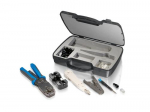 Equip Triiekohver, kaitmata Cat6 RJ45, + 20 tk musta