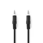 Nedis Stereo audokabel 3,5 mm isik - 3,5 mm isik 1,5 m must