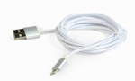 Gembird kasuksest kihutud USB Lightning 1,8m Hbe