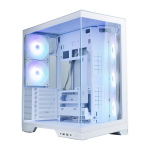 ZALMAN D50, ATX Mid Tower PC-kast, 3 x 120 mm ventilaatorit, valge