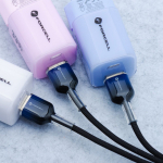 USB-kaabel A-pistikust USB-C-pistikusse Forcell F-Energy QC4.0 3A 66W Gradient, 1 m, must C352