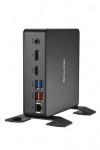 SHUTTLE XPC Nano PC NC40U3, Intel Core i3-1215U, 1x HDMI, 1x DP, 1xUSB-C/DP, 6x USB3.2, 1x 2.5-tolline pesa, 2x M.2, 1x LAN, RAID, 24/7 pidev t, sh. VESA AND amp; alus