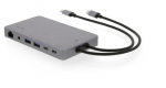 LMP USB-C Display Dock 2 4K 12 Port, 2x HDMI, Mini-DP, DP,