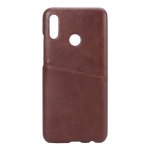 ONSALA Mobile Cover Brown with Cardpocket Huawei P Smart 2019