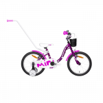 Children's bicycle TABOU Mini ST, 16" purple-white