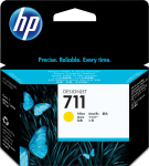 HP 711 tindikassett, kollane 28 ml (CZ132A)