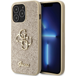 GUESS GUHCP13LHG4SGD iPhone 13 Pro / 13 6,1" kuldne kvakott Glitter Script Big 4G