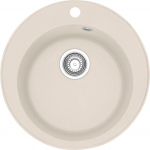 SINK SINGLE 1 3 1/2NL NWK TH OATMEAL