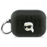 Karl Lagerfeld Karli monogrammiga AirPods Pro 3. kest must