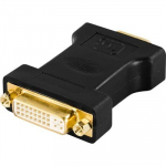 Deltaco DVI-I port VGA port adapter (DVI-6)