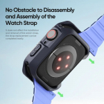 DUX DUCIS case TAMO for Apple Watch series 10 46 mm transparent with midnight