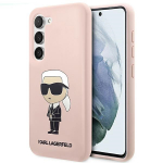 Karl Lagerfeld KLHCS23MSNIKBCP S23+ S916 hardcase roosa/roosa Silikoon Ikonik