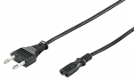 MicroConnect Power Cord CEE 7/16 - C7 1.2m Black, 2.5A, 250V