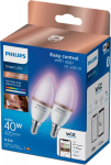Philips Smart Lighting Philips Smart LED-knalambu, E14, 2 tk (929002448841)