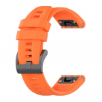 Silicone strap for GARMIN FENIX 3 / 3HR / 5X / 6X / 6X Pro / 7X / 7X Pro orange (8)