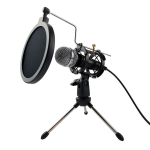 Varr VGMSB universaalne mikrofon + POP-filter + kolmnurgine alus