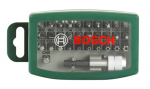 Bosch Powertools Bit-Set, 32-teilig (grn, mit Farbcodierung)