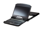 ATEN 4-port USB HDMI Multi-View Dual Rail WideScreen LCD KVM