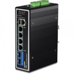 TRENDNET 6-port Industrial Gbit L2 Managed PoE++ DIN switch