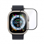 Fixed | Armor karastatud klaas Apple Watch Ultra 49mm/Ultra 2 49mm jaoks | Must