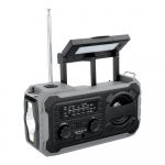 PRISTAR YX328 Radio FM With Flashlight 4000mAh, Black