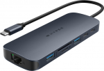 TARGUS HyperDrive Next 11 Port Dual 4K60Hz HDMI USB-C Adapter, sinine (HD4006GL)