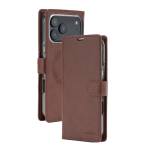 Etui Mercury BlueMoon Diary MagSafe do iPhone 17 Pro Max / 18 Pro Max brzowy