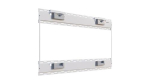 Steelcase Roam Wall Mount for Surface Hub 2S 85 2.16 m (85) Grey, White