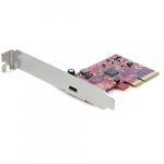 StarTech.com 1-USB 3.2 Gen 2x2 PCIe kaart, USB-C 20Gbps SuperSpeed PCI Express 3.0 x4 kontrollerkaart, USB Type-C adapterkaart, andmeid, Windows/macOS/Linux, TAA