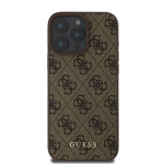 GUESS GUHCP16LG4GFBR iPhone 16 Pro 6,3-tolline pruun karbikaitse 4G Classic