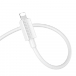 Hoco USB-kaabel A-pistik Lightning-pistik 2,4A 1 m valge X107