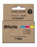 Actis KH-901CR tint (asendab HP 901XL CC656AE; standard; 21 ml; vrv)
