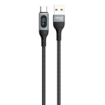 Dudao Kabel USB USB-A - USB-C 1 m Must 6973687243678 - Kaabel - Digital/Andmed USB-kaabel USB A USB C Must