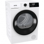 Gorenje Kuivati | DHNE82 | Energiathususklass D | Esikohalt laadimine | 8 kg | LED | Sgavus 55 cm | Valge