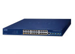 Planet Layer 3 24-Port 10/100/1000T 802.3at PoE + 4-Port 10G SFP+