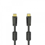 Hama 00205009 HDMI-kaabel 10 m HDMI tp A (Standard) Must