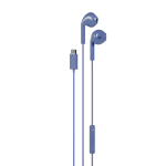 Happy Plugs Traadita krvaklapid USB-C sinisena
